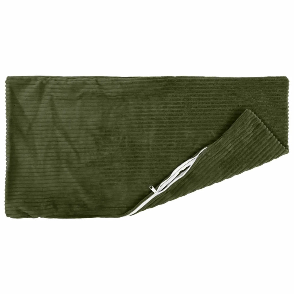 Federa 2 pz HEERLEN Verde 40 x 80 cm corduroy 909931