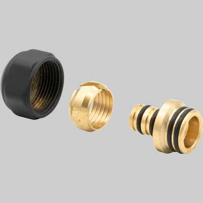 ADATTATORE MULTISTRATO CALOTTA NERO OPACO  20x2  24x1,5     ICMA