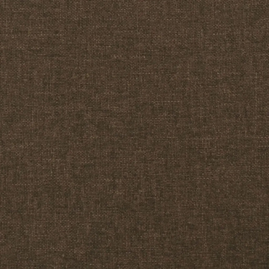 Testiera ad Orecchio Marrone Scuro 103x23x118/128 cm in Tessuto