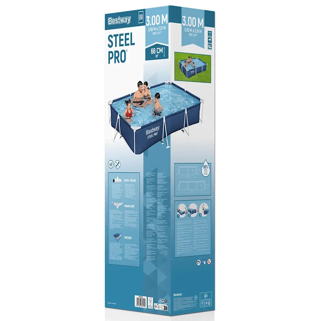 Bestway Piscina Steel Pro 300x201x66 cm 92812