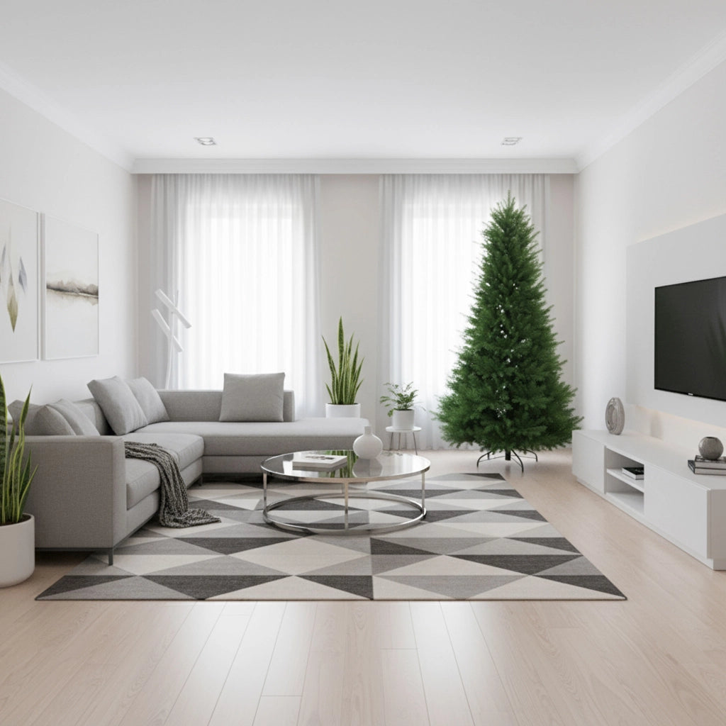 Rothschild - Albero di Natale Tradizionale in PE Ø155x240H cm, 1560 Punte