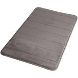 TAPPETO MEMORY FOAM 50X80 GRIGIO SCURO