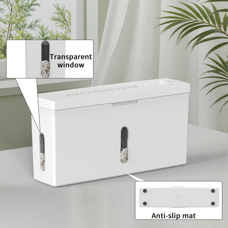 Distruggi documenti ¨C Minimal ¨C 2 fogli, 56 dB, 4 litri, compatto