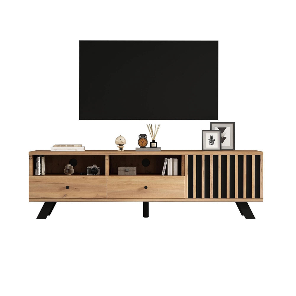 Set salotto - Xylo - Buffet 120cm+TV 150cm 5 ripiani