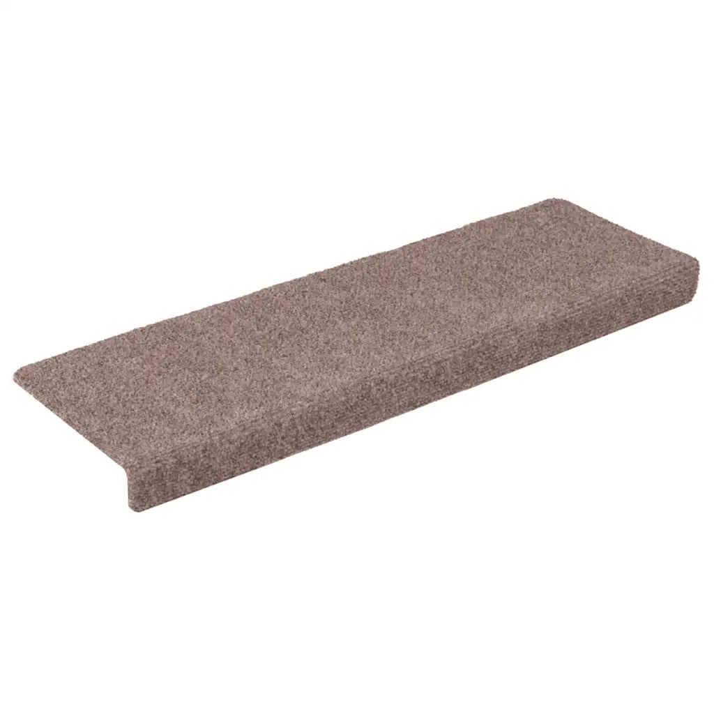 Tappetini per scale autoadesivi 20 pz 65x21x4 cm Marrone Chiaro 3365715