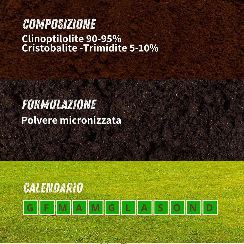 VITHAL INTEGRATORE DI ZEOLITE PER PIANTE kg. 1
