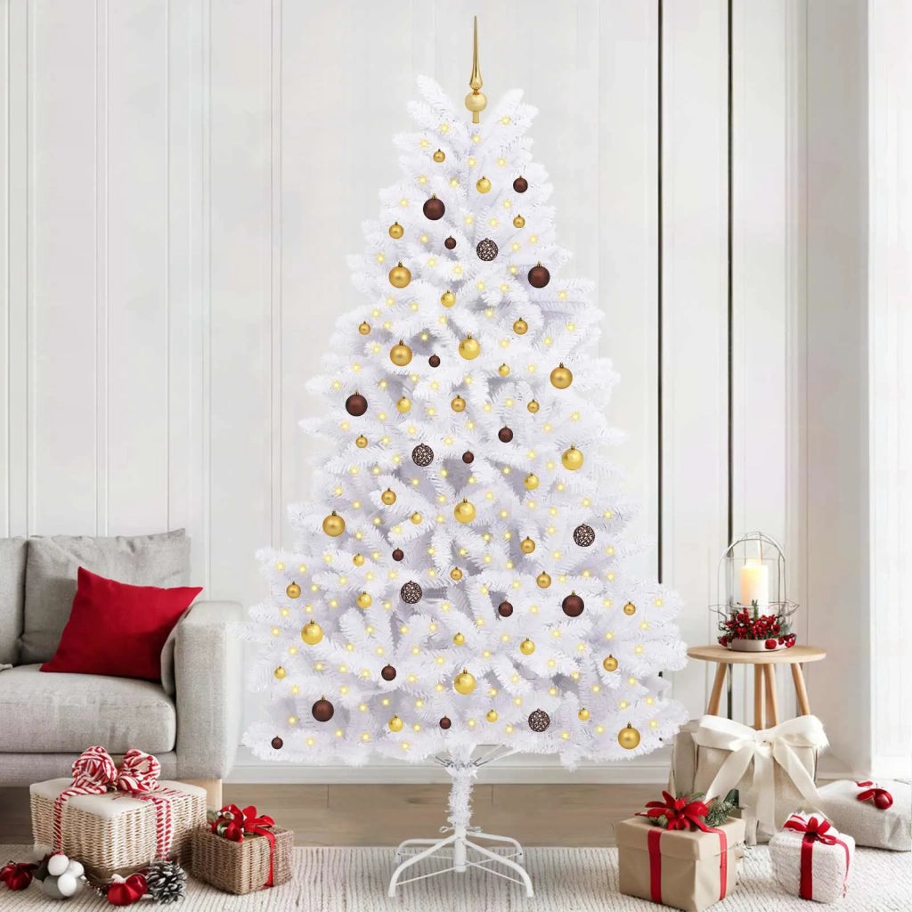 Albero di Natale artificiale Bianco 120 x 120 x 240 cm