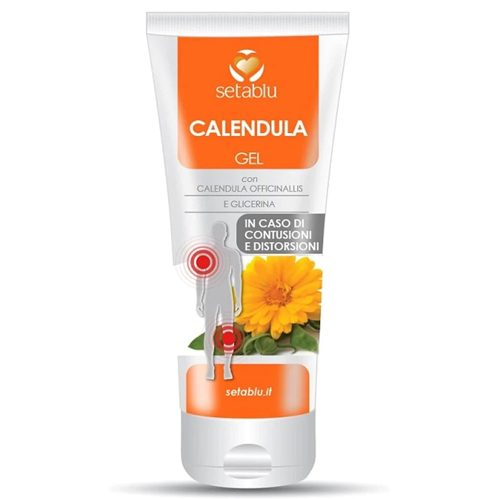 Trade Shop - Crema Gel Calendula 100ml Lenitivo Per Contusioni Distorsioni Pelli Sensibili Arrossate 408676 -
