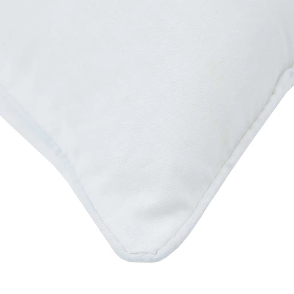 Cuscino 2 pcs Bianco 80 x 80 x 40 cm Cotone e Poliestere 42007812