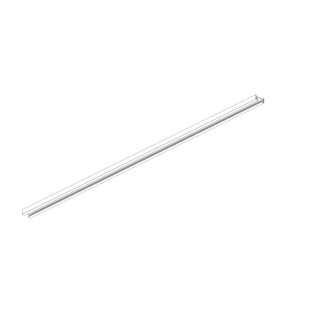 Binario Mono 100Cm Bianco Serie Mono