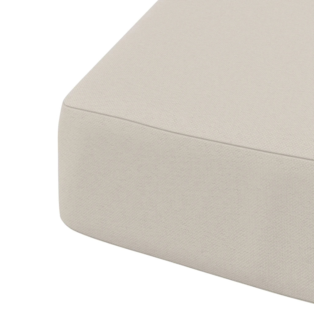 Cuscini per sedile a 4 pezzi SOEST 4 pz 100% Poliestere Bianco 945172