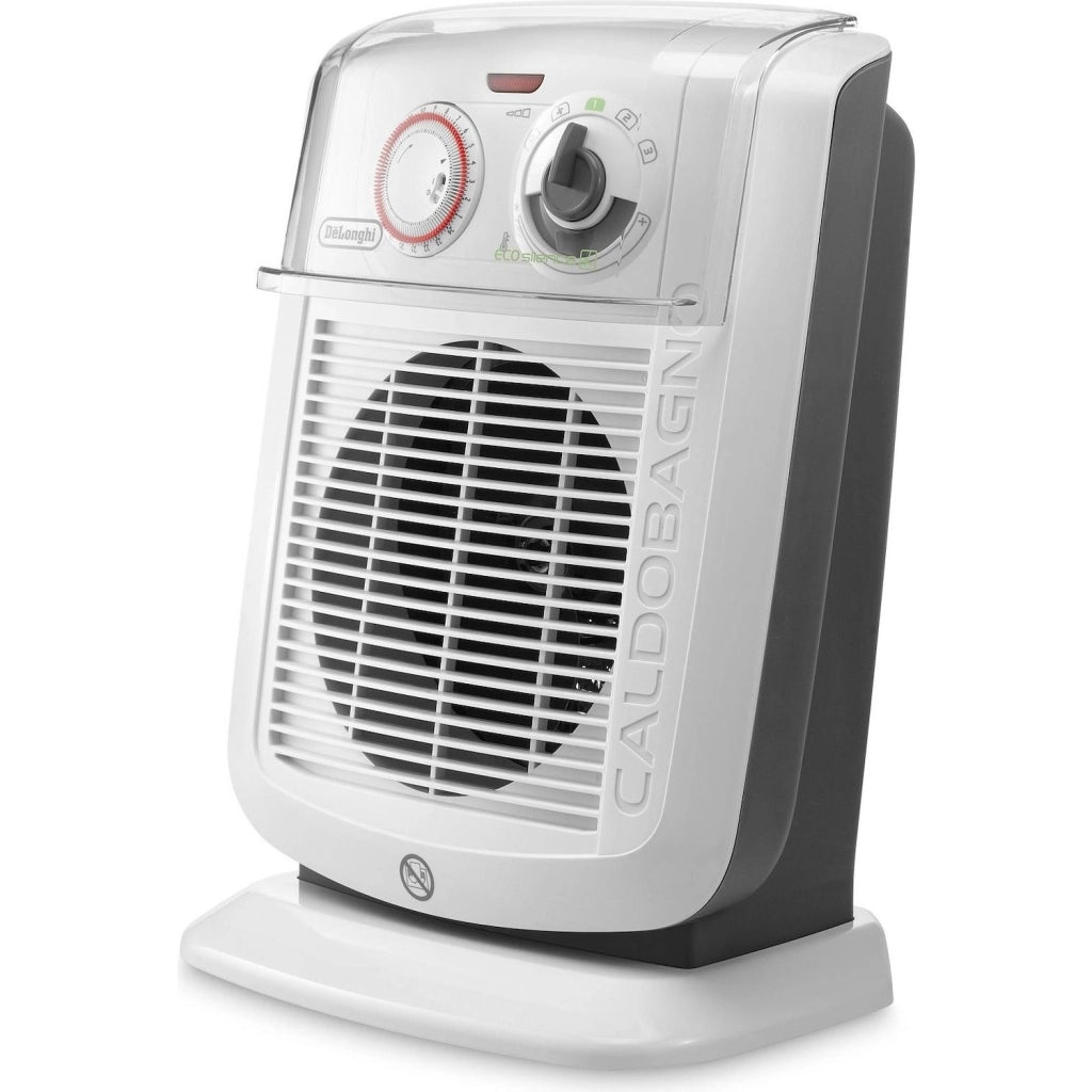 De’longhi hbc 3052t stufetta elettrica bianco 2400 w riscaldatore ambiente elettrico con ventilatore - HBC3052T