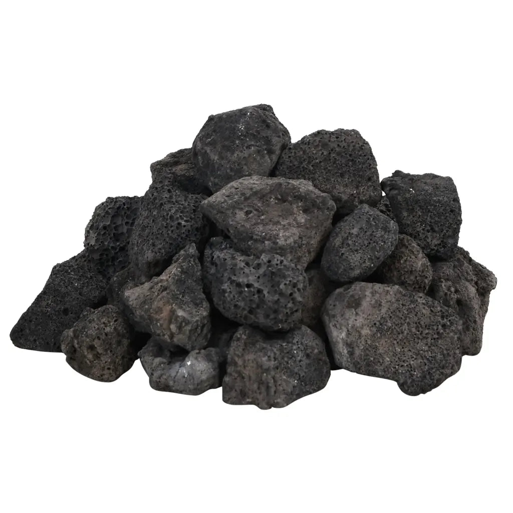 Rocce Vulcaniche 25 kg Nere 3-5 cm 155320