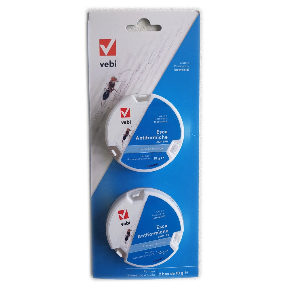 Esca insetticida antiformiche in gel 2 box da 10g