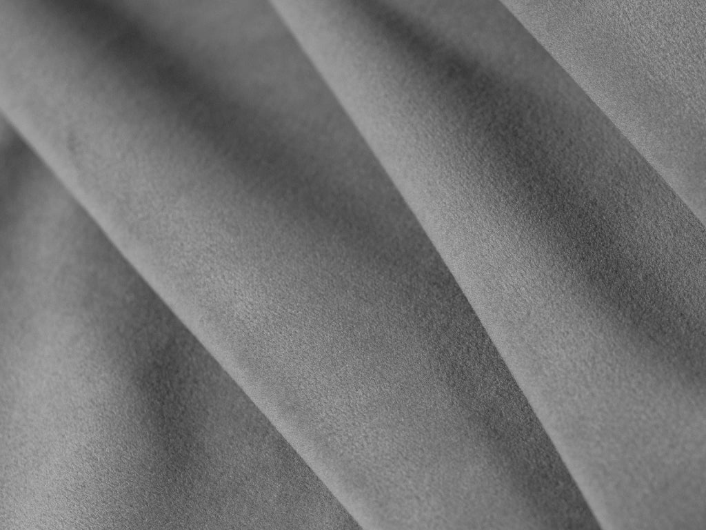 Cosmopolitan Design - Divano "Sky" 3 posti in velluto grigio chiaro 