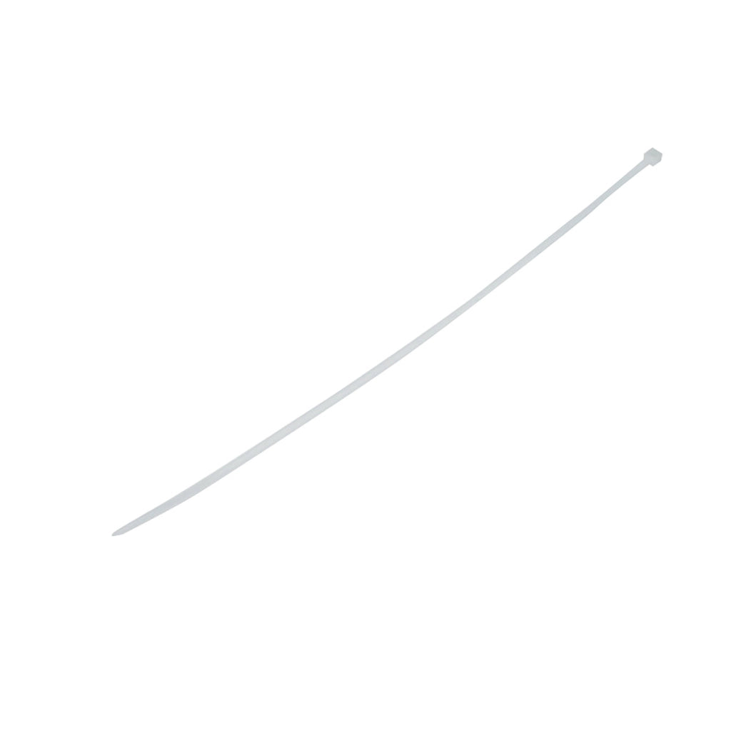 Fascette in plastica 3.5×300 mm – bianche – set da 100 pezzi Breckner Germany