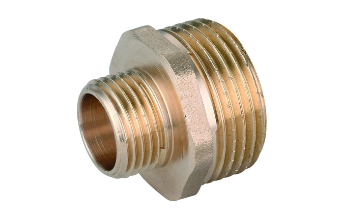 NIPPLE DIRITTO RIDOTTO MM OTTONE GIALLO IBP- 1 x 3/4- IBP- pezzi 1