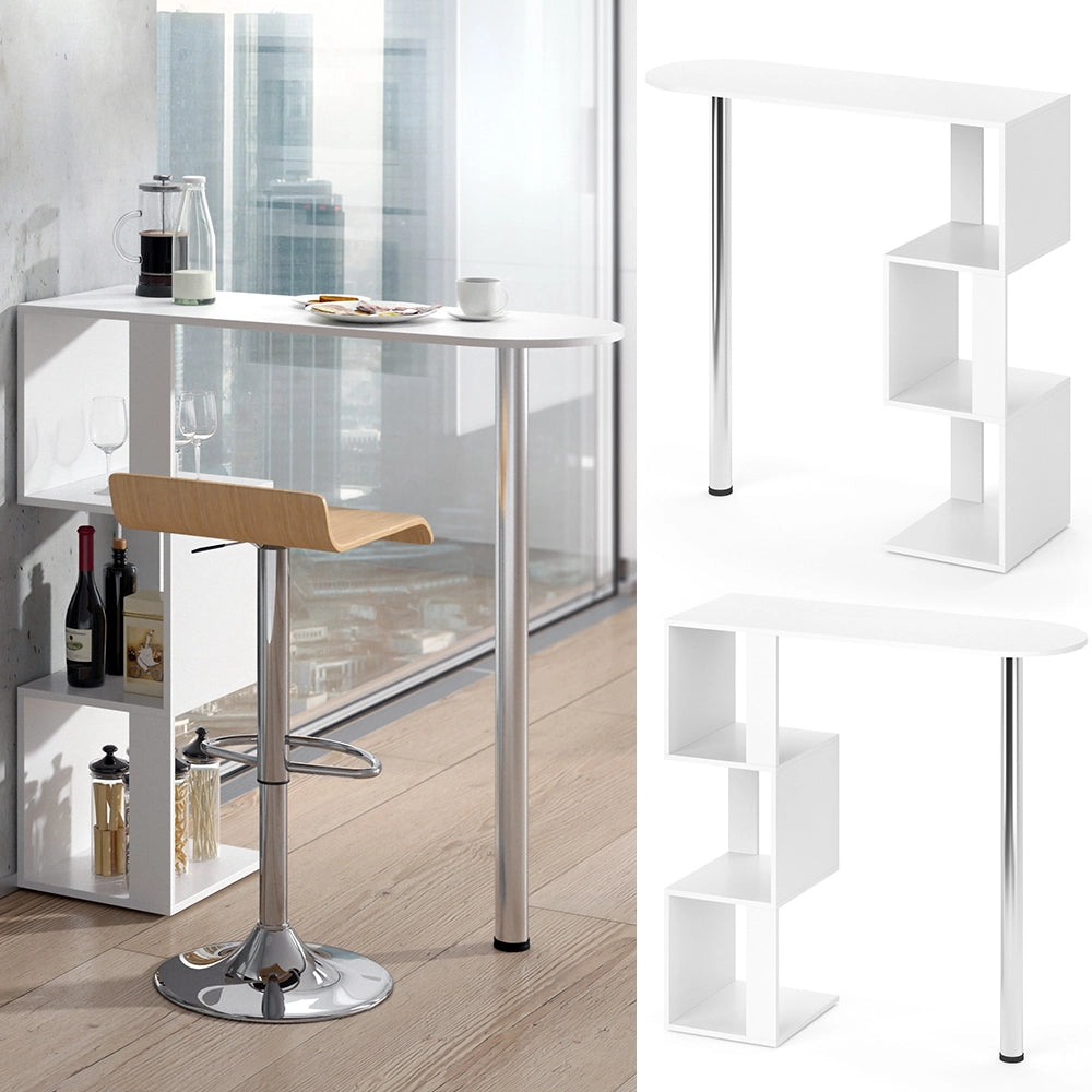 Vicco Tavolo bar alto Bianco 113 x 39.8 cm