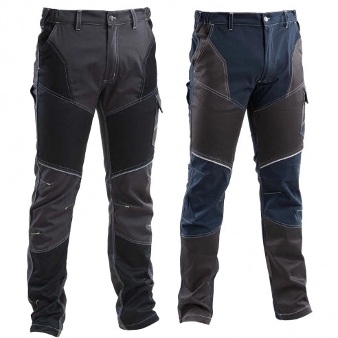 PANTALONE DA LAVORO STRETCH BLU Tg. XXL