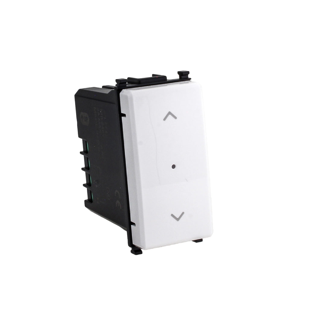 Pulsante Modulo Tapparelle Connesso Smart WIFI Tuya Per Tende Persiane Compatibile Vimar Plana