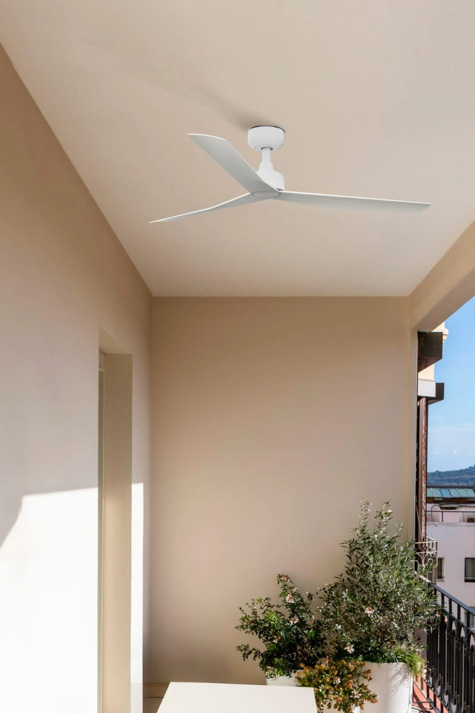 MARINE M Ventilatore da soffitto de soffitto bianco IP44 TUYA