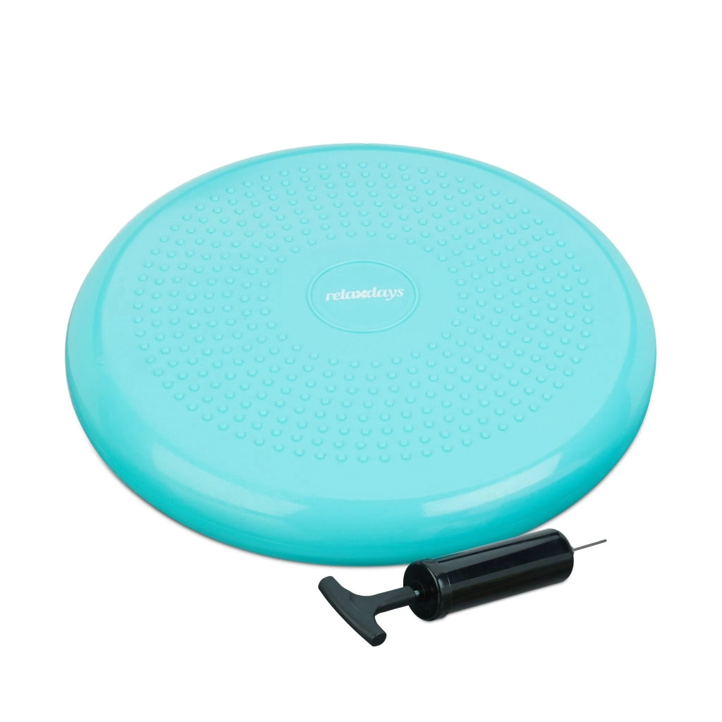 Cuscino da equilibrio rotondo 7 x 33 cm per rinforzare muscoli e postura design moderno in PVC blu 13_0006196