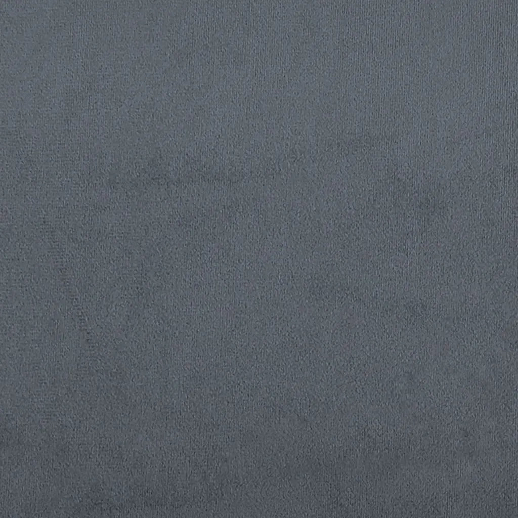 Cuscino Testiera Hanko Grigio Scuro 100 cm in Velluto 374656