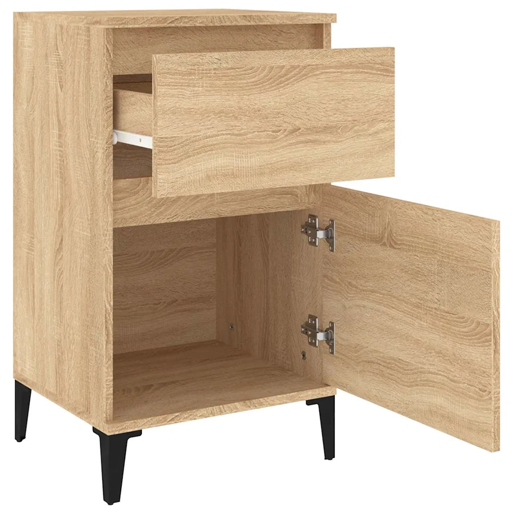 Comodino Rovere Sonoma 40x35x70 cm 819714