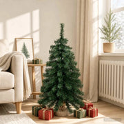 Albero di Natale Mini 90 cm PVC Verde 42056928
