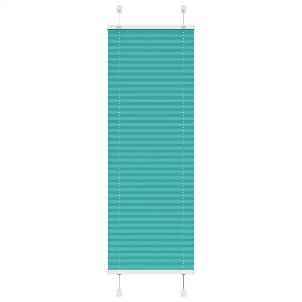 Tenda Plissettata Verde petrolio 50x100 cm Larghezza Tessuto 4015371