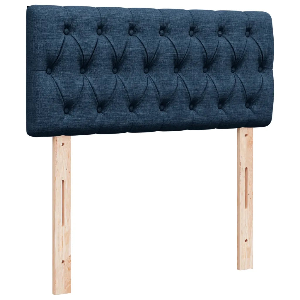 Giroletto a Molle con Materasso Blu 90x200 cm inTessuto 3288084
