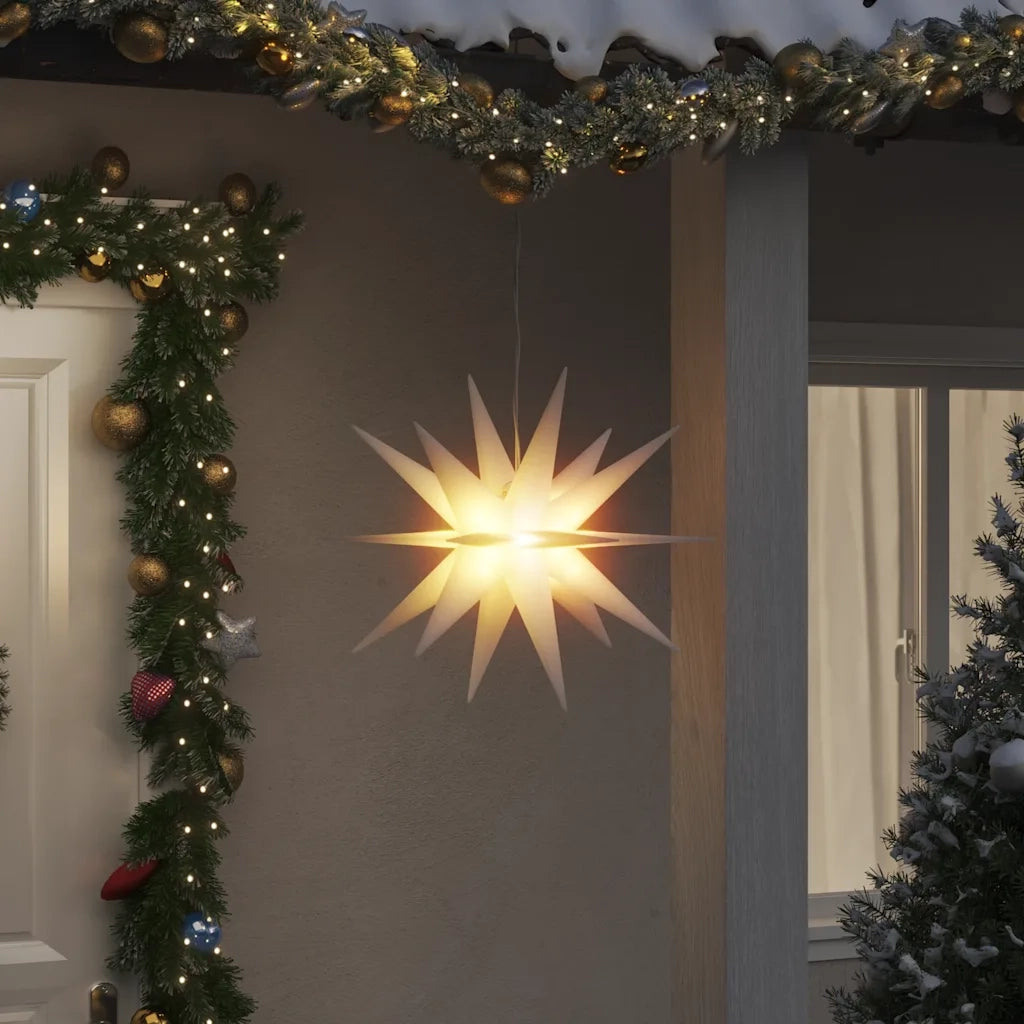 Luce di Natale con LED Pieghevole Bianca 57 cm 356188