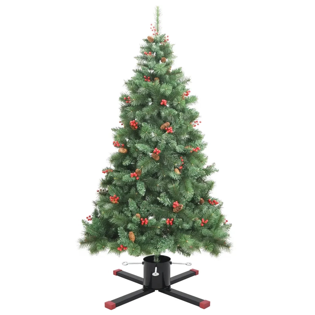 Supporto per Albero di Natale-Decorazioni natalizie Nero 61x61x15,5 cm