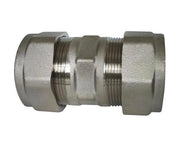 RACCORDO DIRITTO DOPPIO IN OTTONE 11/4   PETTINAROLI