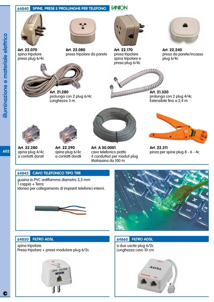 100pz fme art.22.290 spina plug 6-4c cod:ferx.5753