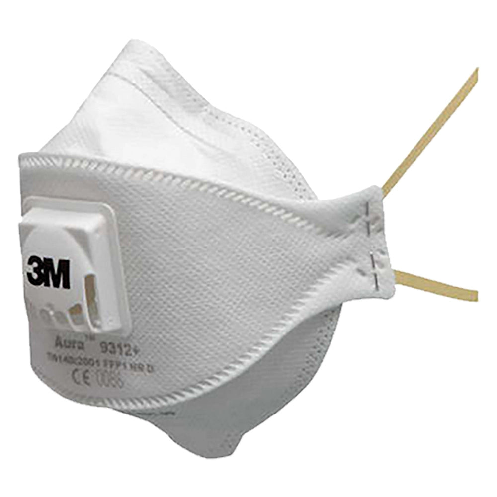 10pz maschera respiratoria serie 9300 aura con valvola 9322+ ff p2 cod:ferx.106587nlm