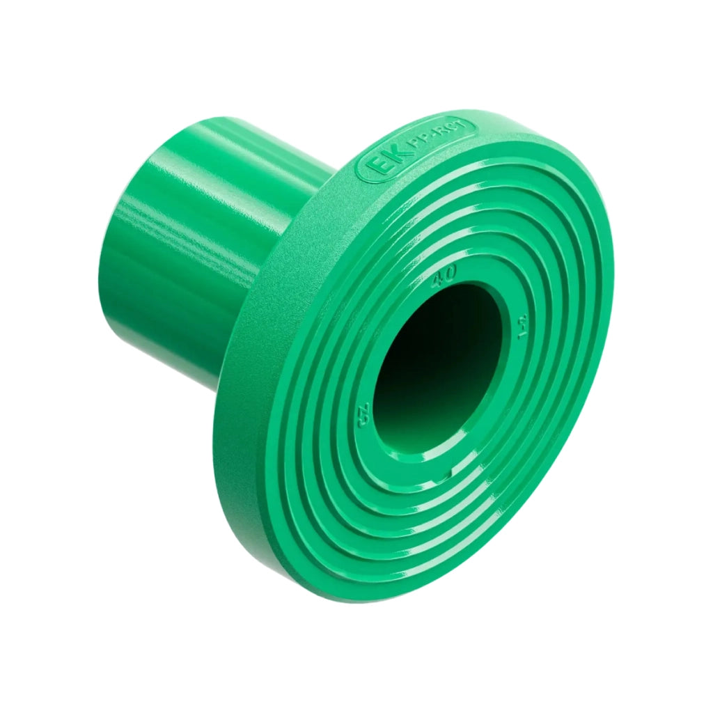 CARTELLA PER FLANGIA IN POLIPROPILENE SERIE TIGRIS GREEN - Ø110  - WAV