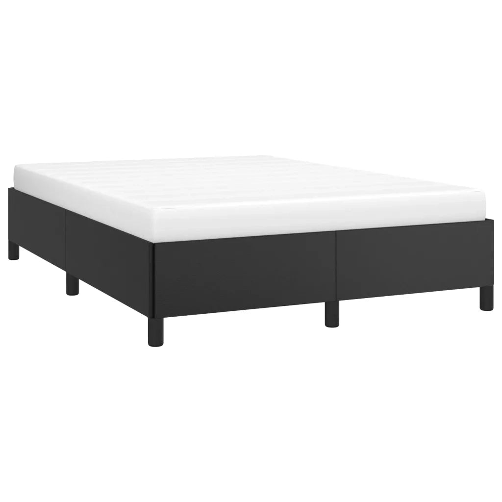 Giroletto senza Materasso Nero 140x200 cm in Similpelle 347251