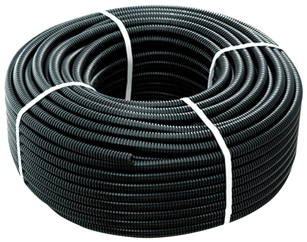 TUBO CORRUGATO NERO SENZA TIRAFILO Ø mm. 32  MT. 25