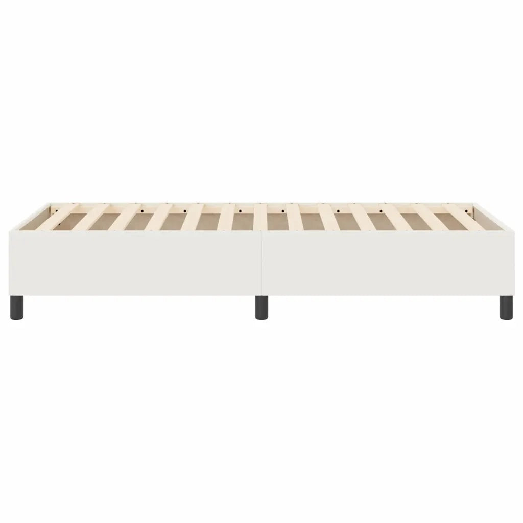 Struttura letto piattaforma Crema 90 x 190 cm Tessuto in Cords 3337384