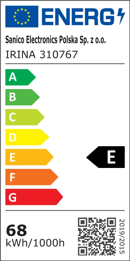 Plafoniera LED dimmerabile 50cm 68W Polux con telecomando