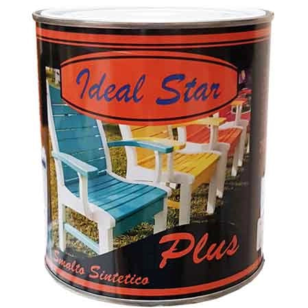 SMALTINO 'PLUS' IDEAL STAR 0,125 lt - Turchese - IDEAL STAR