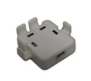 Caricatore Adattatore Corrente Spina USB 4 PORTE 40 W 8a Smartphone Tablet