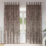 Tende in Velluto 2 pcs Cappuccino 225 x 140 cm Velluto 4107740