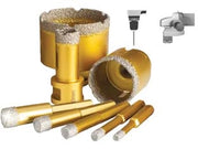 FRESA DIAMANTATA A SECCO PER GRES PORCELLANATO- - mm.12 attacco M14 - 1 pezzi GRINDING