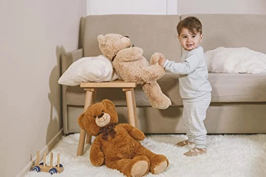 Peluche Orso Gigante Orso peluche gigante 100 cm beige peluche san valentino bianco orsacchiotto orsacchiotti piccoli pe