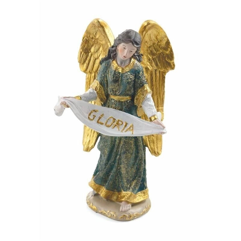 NATIVITÀ IN CERAMICA 9 PEZZI 20 CM