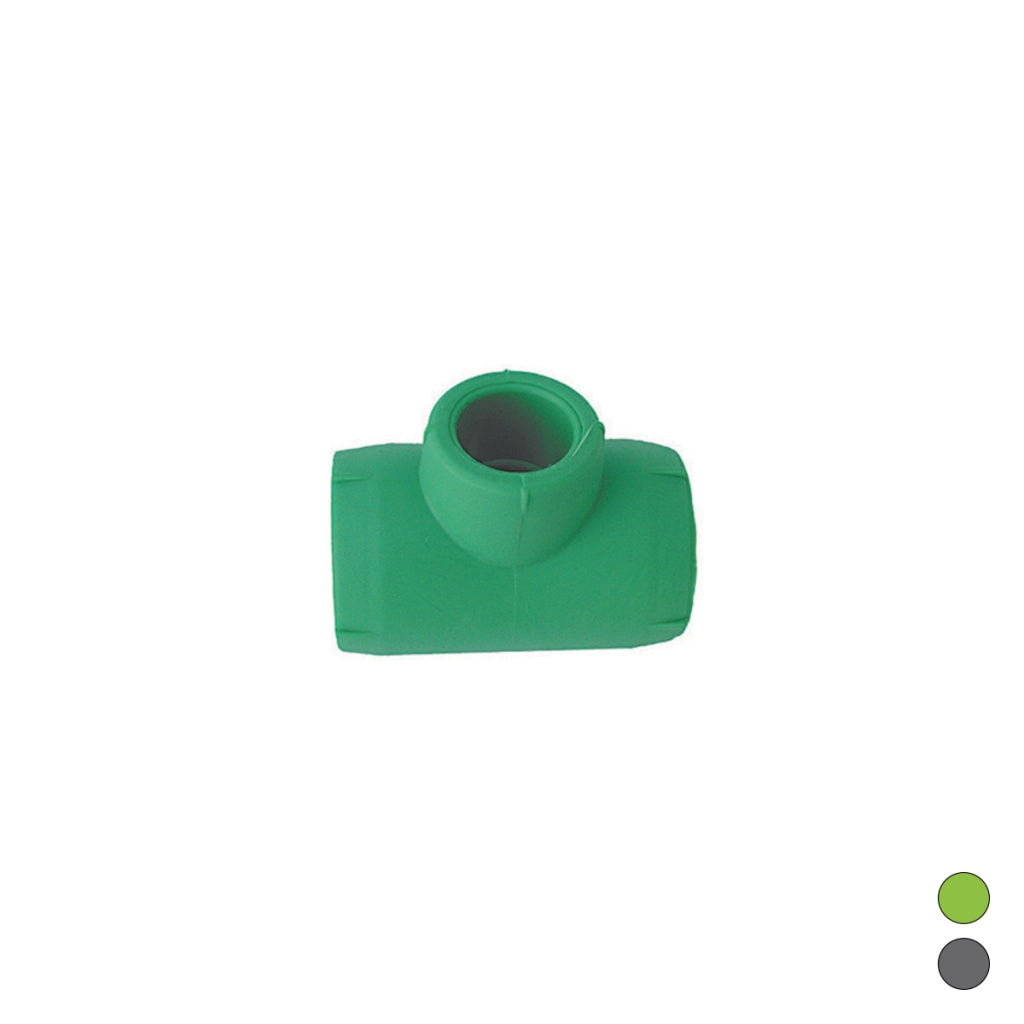 TEE RIDOTTO A 90  ° LISCIO IN POLIPROPILENE- Diam. 63 x 32 x 63- DH- pezzi 1