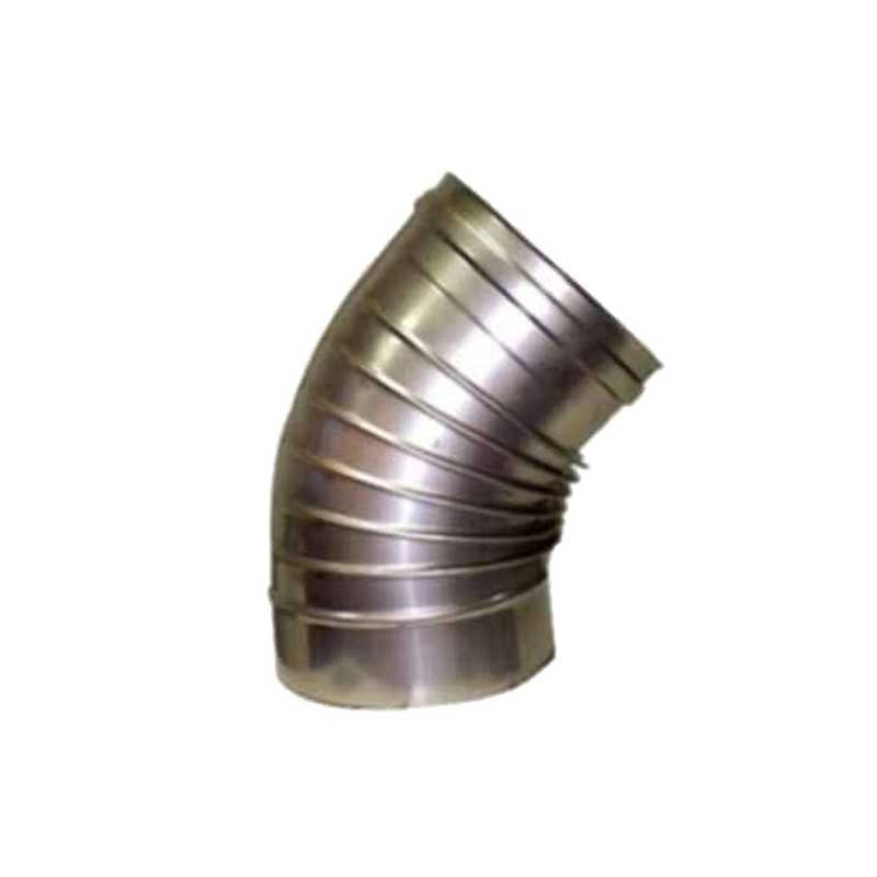 Gomito Inox 45° 15 Ala