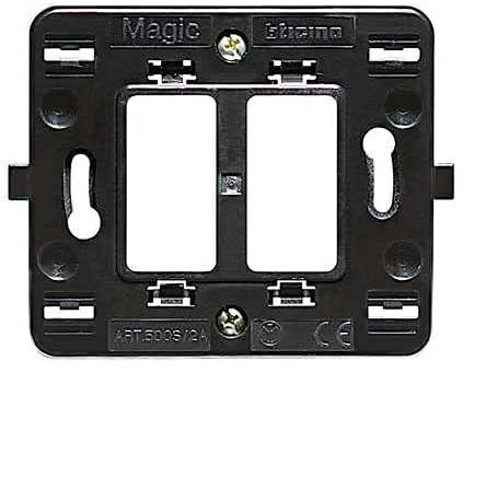FP MAGIC - SUPPORTO 2P SCATOLA TONDA - BTICINO